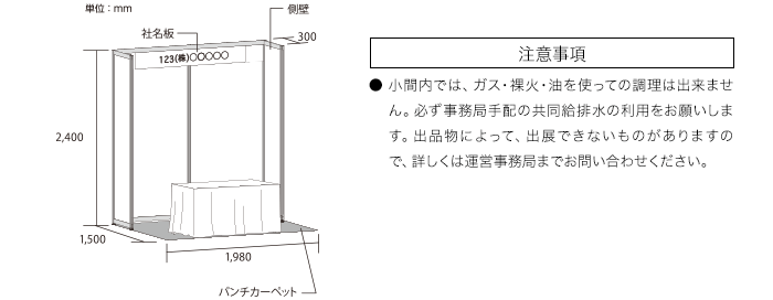 ミニ小間